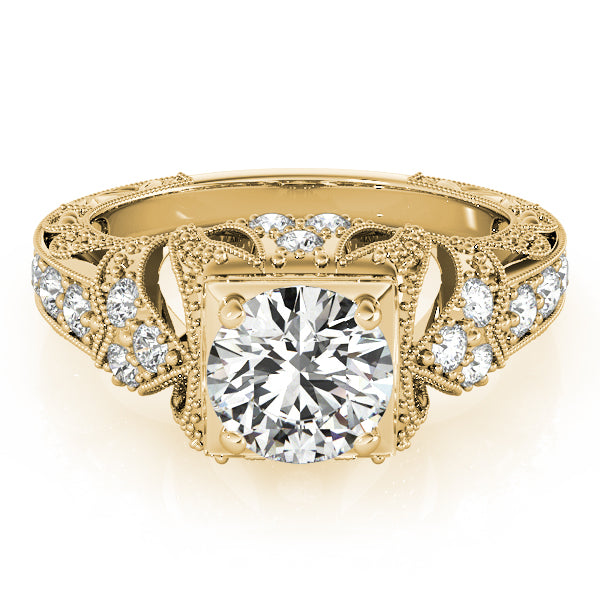 Round Engagement Ring M84516