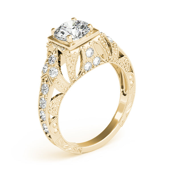 Round Engagement Ring M84516