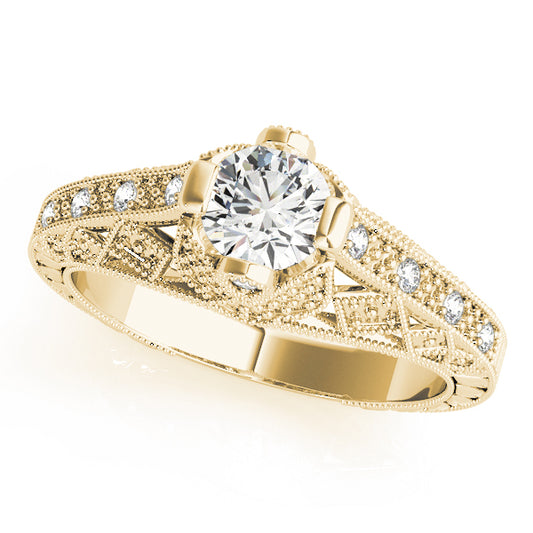 Round Engagement Ring M84518