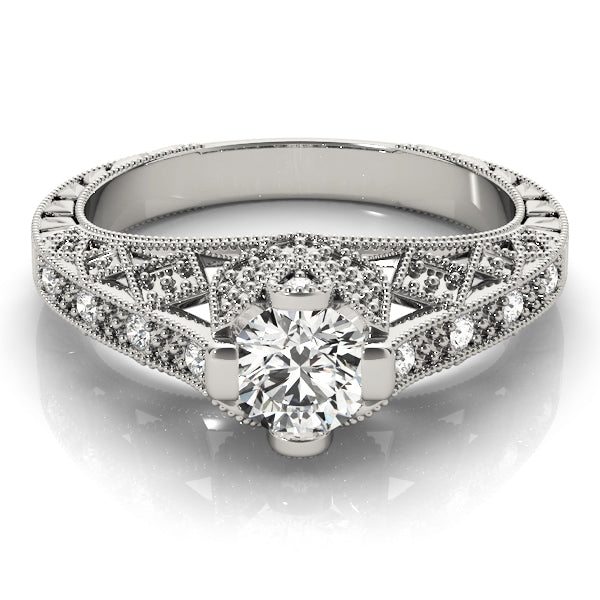Round Engagement Ring M84518