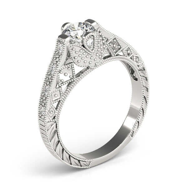 Round Engagement Ring M84518