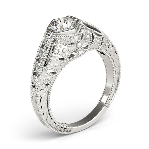 Round Engagement Ring M84519