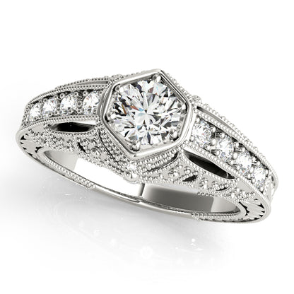 Round Engagement Ring M84519