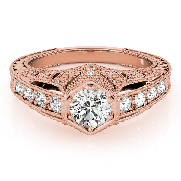 Round Engagement Ring M84519