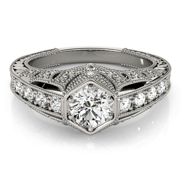 Round Engagement Ring M84519