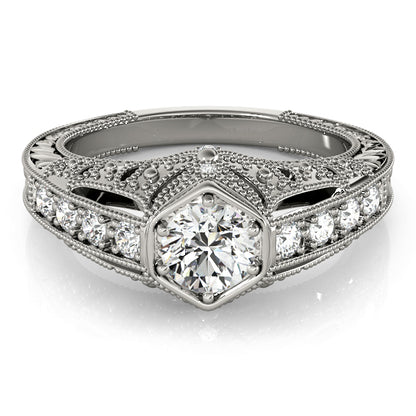 Round Engagement Ring M84519
