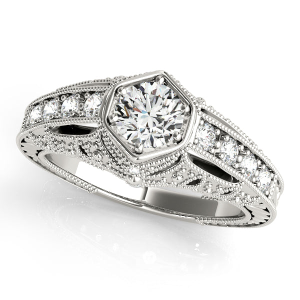 Round Engagement Ring M84519