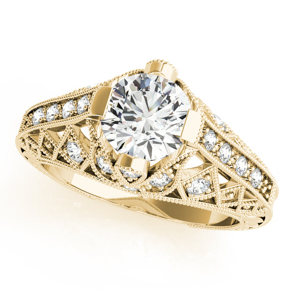 Round Engagement Ring M84523