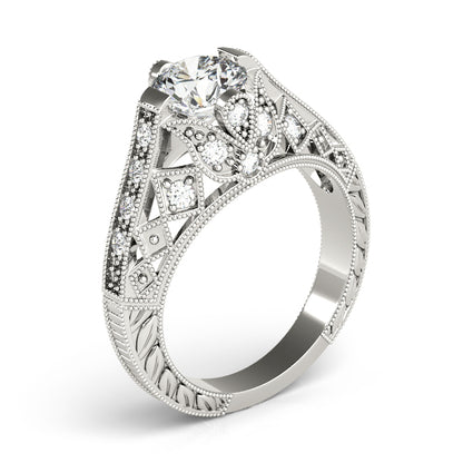 Round Engagement Ring M84523