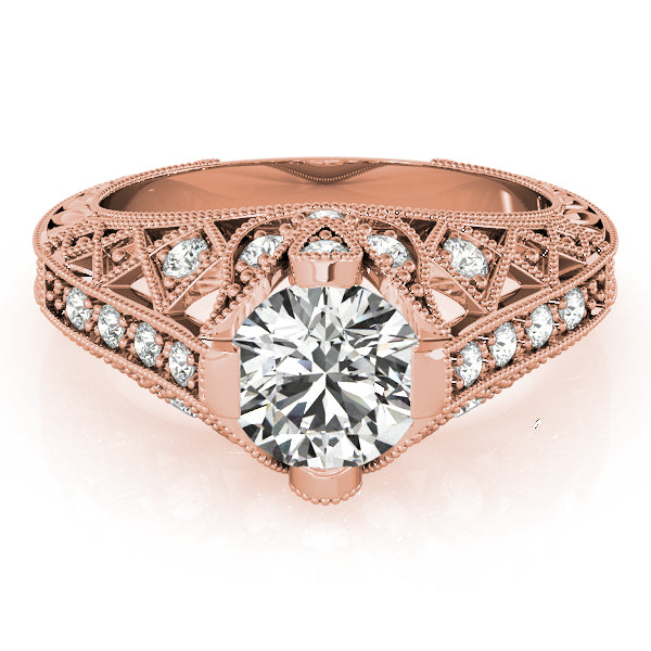 Round Engagement Ring M84523