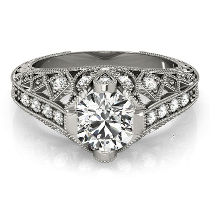 Round Engagement Ring M84523