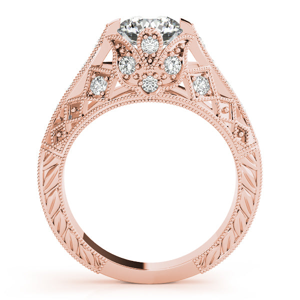 Round Engagement Ring M84523