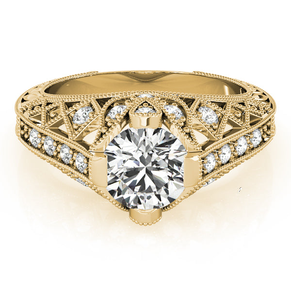 Round Engagement Ring M84523