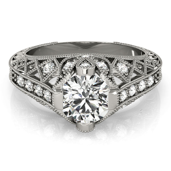 Round Engagement Ring M84523