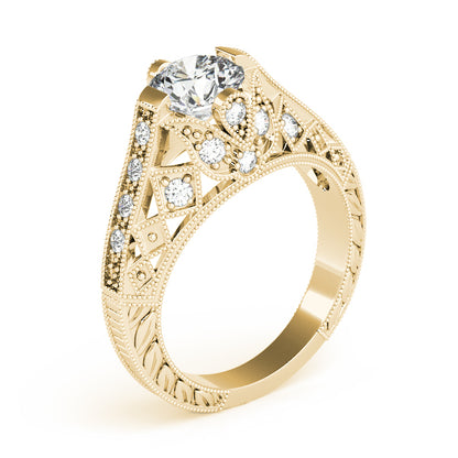 Round Engagement Ring M84523