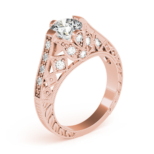Round Engagement Ring M84523