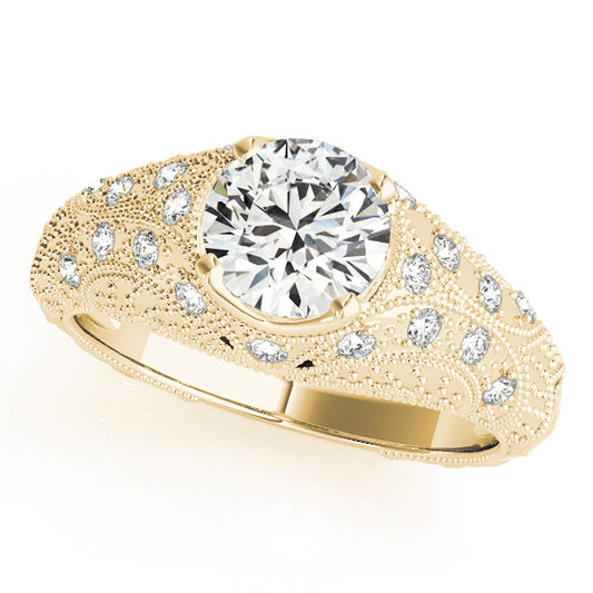 Round Engagement Ring M84536-1