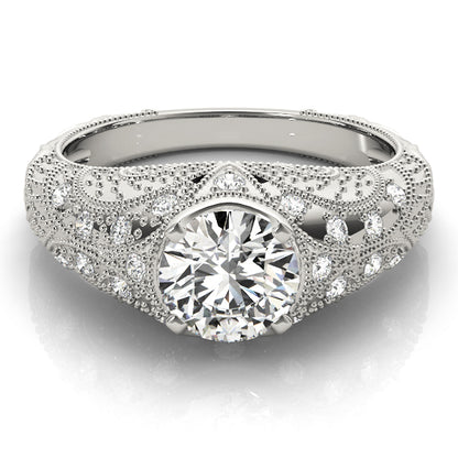 Round Engagement Ring M84536-1