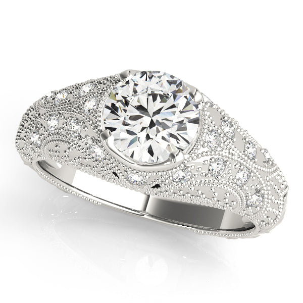 Round Engagement Ring M84536-1/2