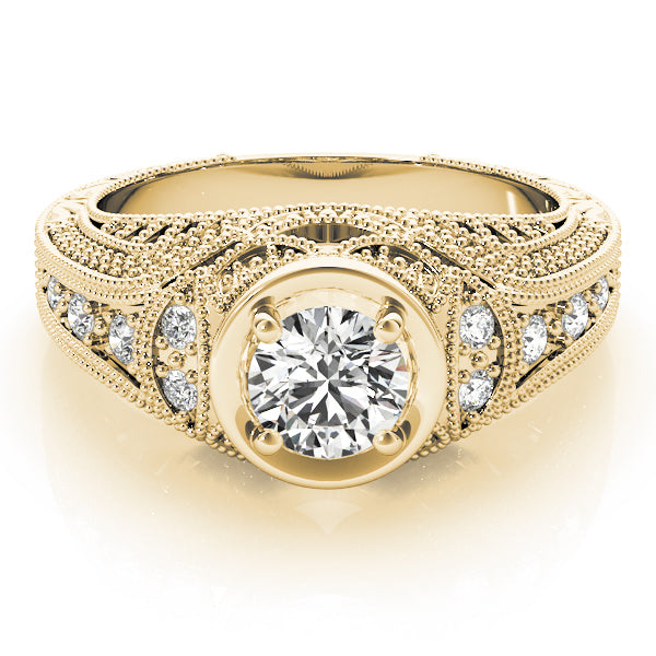 Round Engagement Ring M84545
