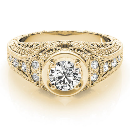 Round Engagement Ring M84545