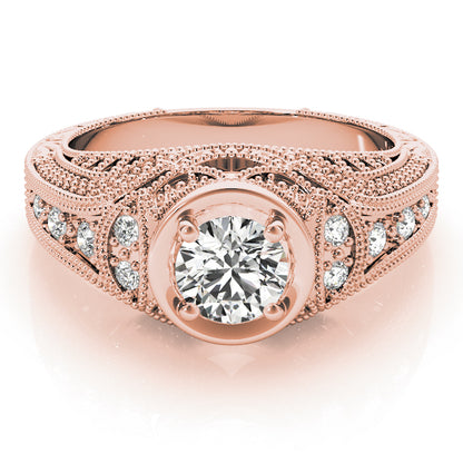 Round Engagement Ring M84545