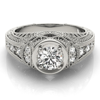Round Engagement Ring M84545