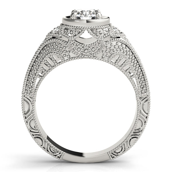Round Engagement Ring M84545