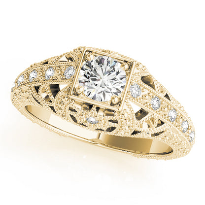 Round Engagement Ring M84546