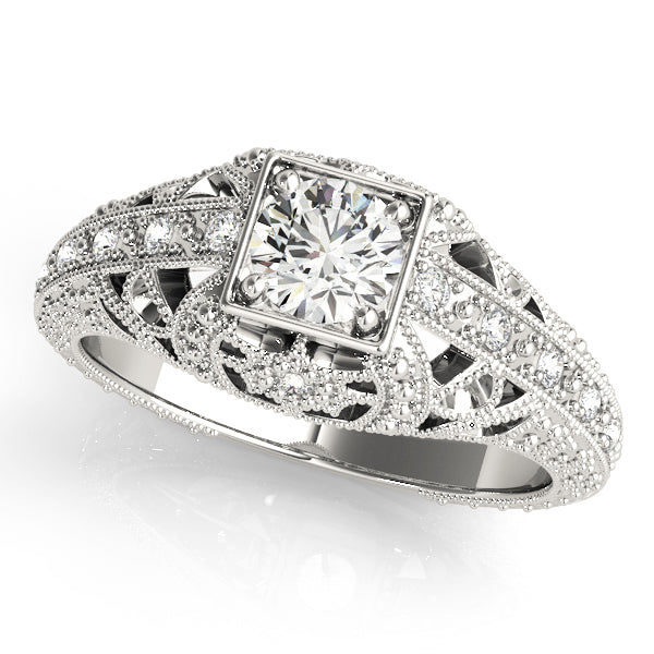 Round Engagement Ring M84546