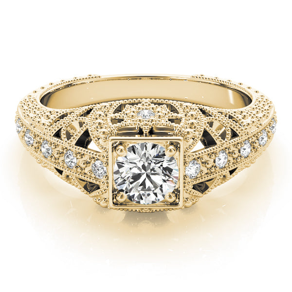 Round Engagement Ring M84546