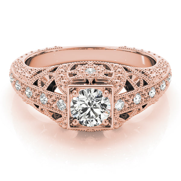 Round Engagement Ring M84546