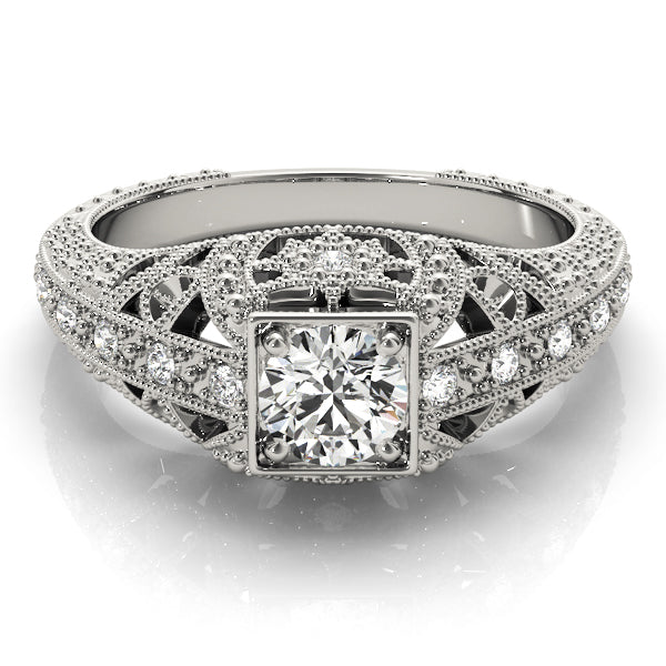 Round Engagement Ring M84546