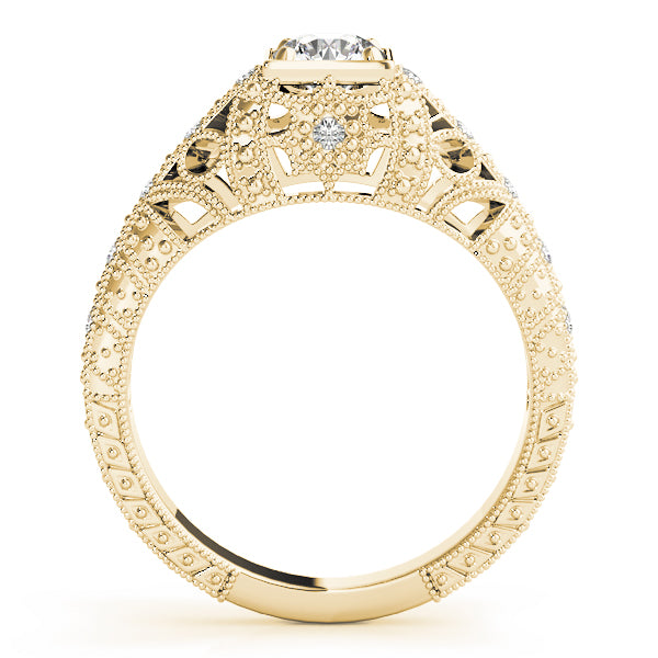 Round Engagement Ring M84546