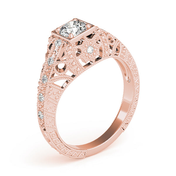 Round Engagement Ring M84546