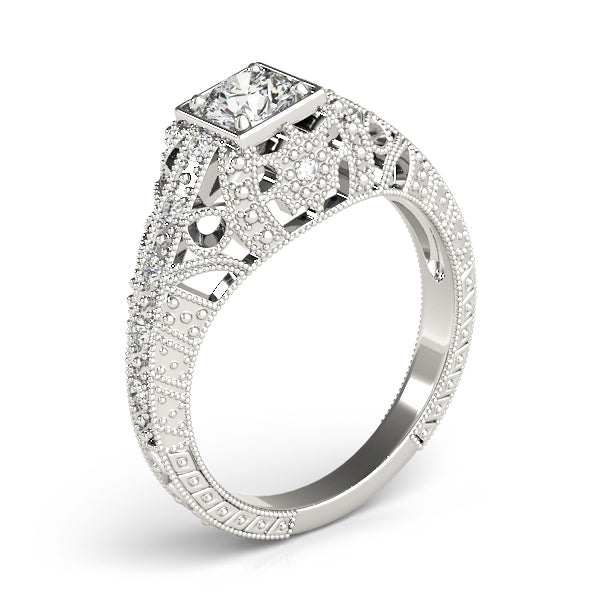 Round Engagement Ring M84546