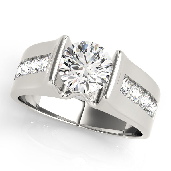 Round Engagement Ring M84556