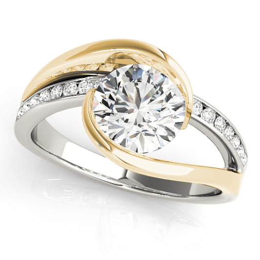Round Engagement Ring M84580-3/4