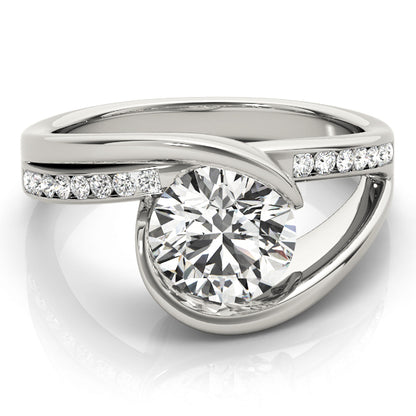 Round Engagement Ring M84580-1/2