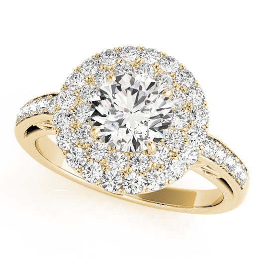 Round Engagement Ring M84598