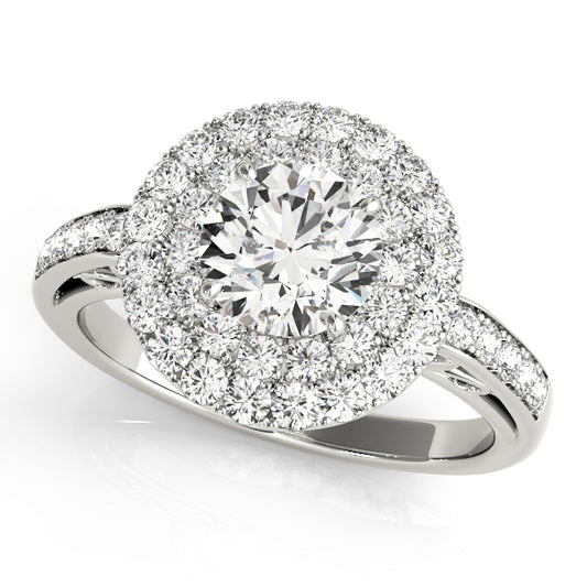 Round Engagement Ring M84598