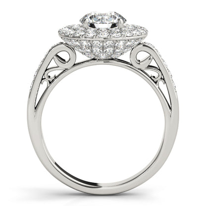 Round Engagement Ring M84598