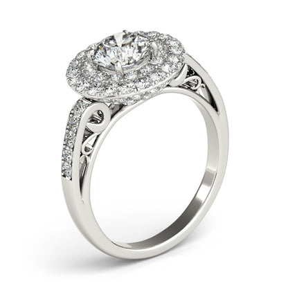 Round Engagement Ring M84598