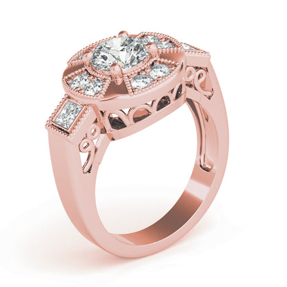 Round Engagement Ring M84603