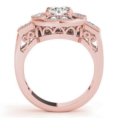 Round Engagement Ring M84603