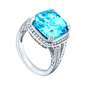 Cushion Engagement Ring M84621