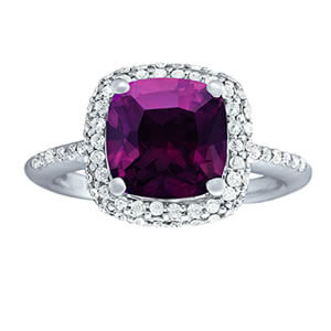 Cushion Engagement Ring M84623