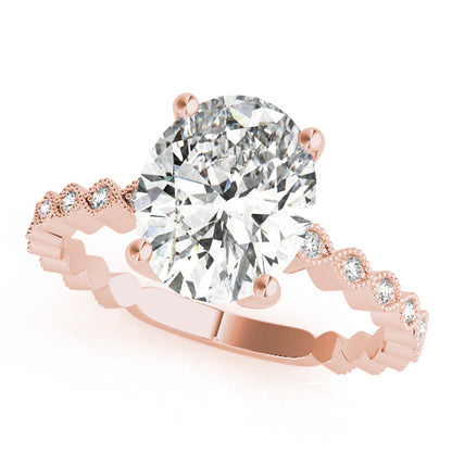 Oval Engagement Ring M84625