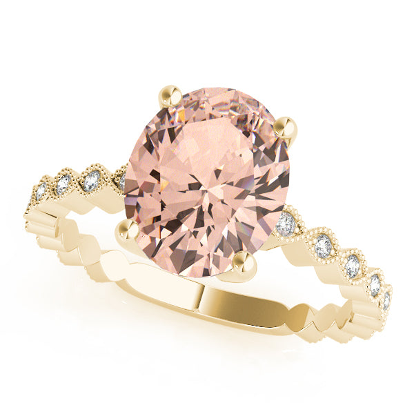 Oval Engagement Ring M84625
