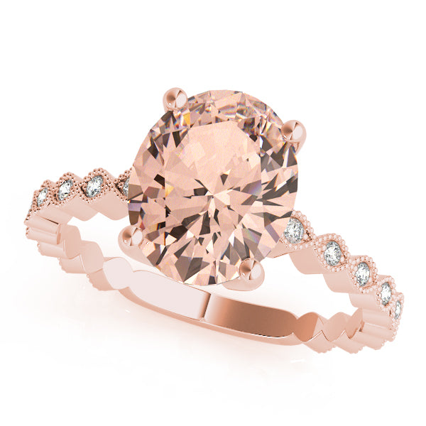 Oval Engagement Ring M84625